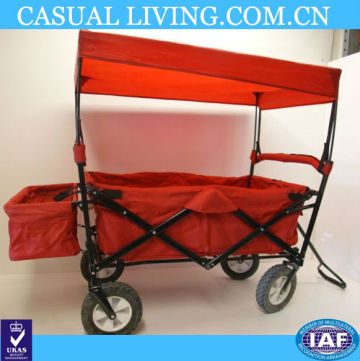 Folding Utility Wagon Garden Cart