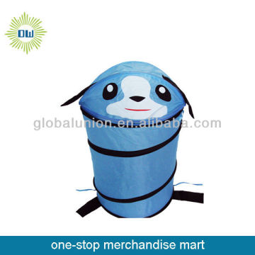 Standing Household collapsible laundry basket