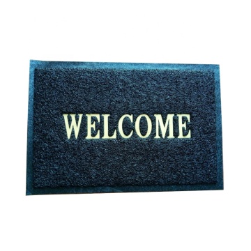Company welcome Logo PVC door mat/floor mat