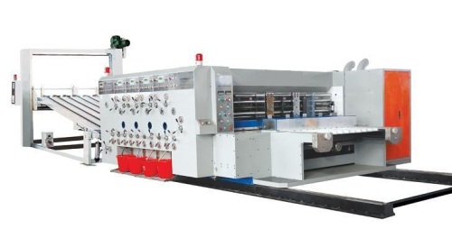 High speed Flexo Printing, Slotting and Die-cutting machine