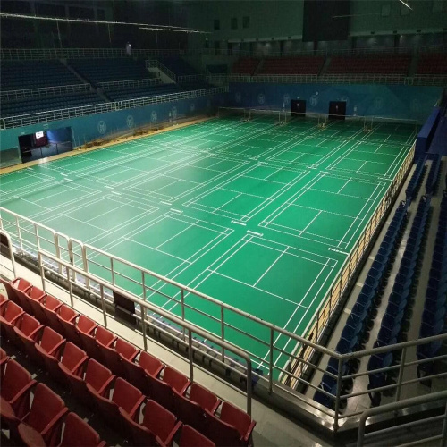 BWF Profesional Diluluskan Lantai Sukan PVC Dalaman High end