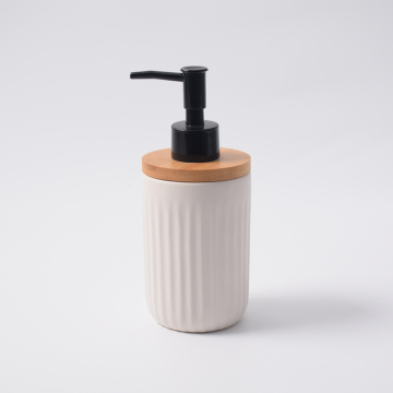 Vintage porcelain bathroom accessories soap dispenser for foaming soap