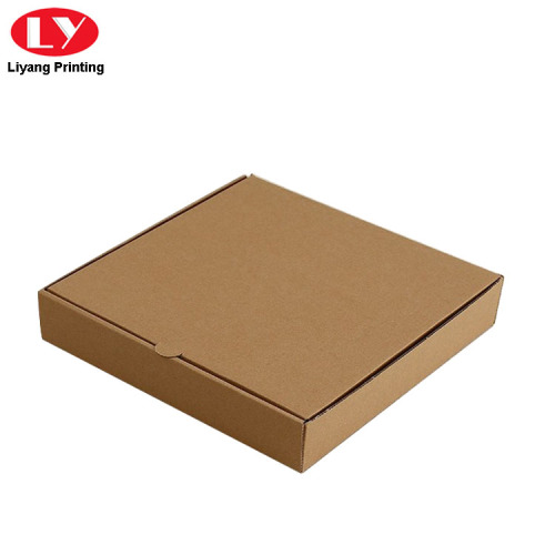 Paper Corrugated Pizza Box con logotipo personalizado impreso