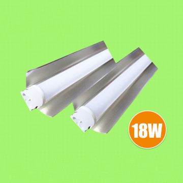 LEDER Tube d&#39;éclairage à LED blanc 18W en aluminium