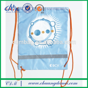 eco friendly recycled polyester cinch bag