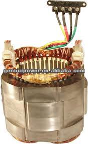 168f Gasoline Engine Spare Parts Generator Set Copper Wire Alternator Motor Genour Power CN;ZHE 2500 Armature Seat