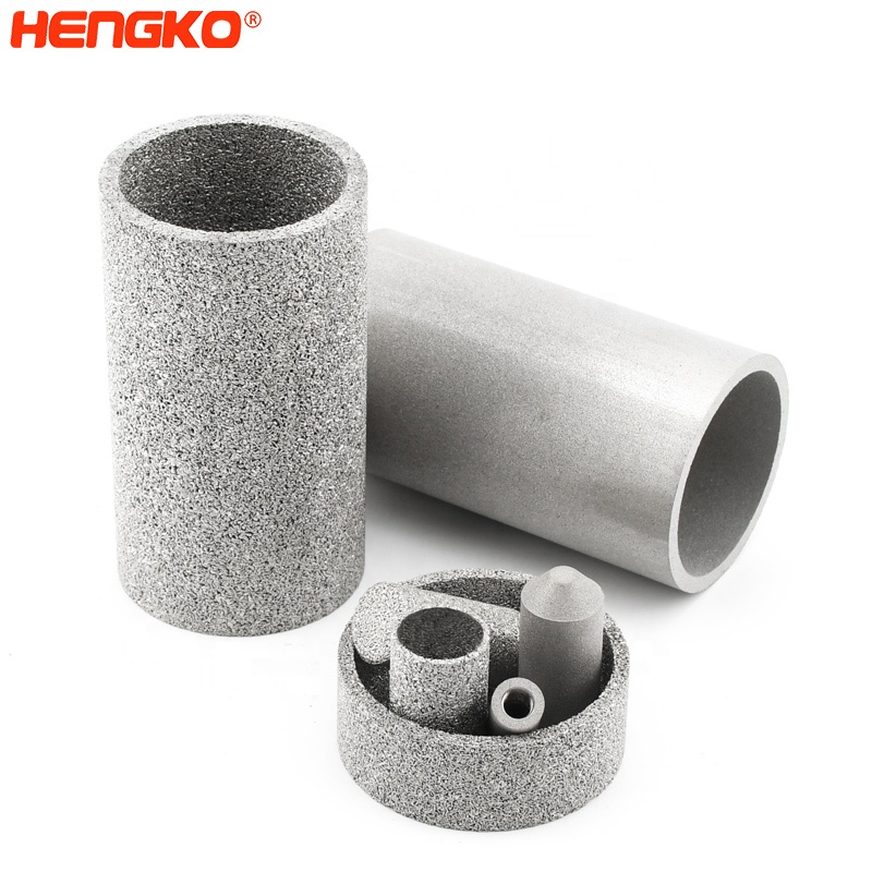 sintered metal filter tubes stainless steel filter cartridge cylinder filter tube for liquid oil filtration system