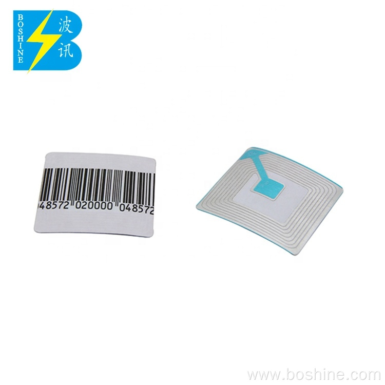 Eas security labels anti theft barcode labels