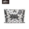 Geometric new droplet geometry female bag diamond chain one-shoulder strap bag leisure folding laser