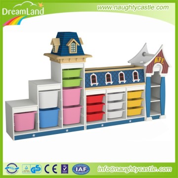 High quality kids wooden toy shelf/toy storage shelf/kindergarten toy shelf