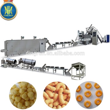 cheese balls and ring snacks extruder machine