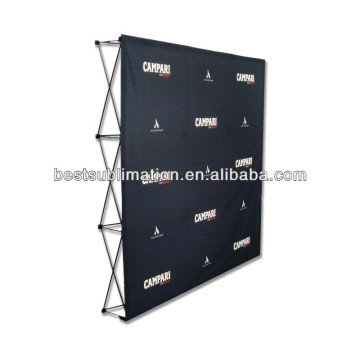 Magnetic aluminium pop up display stand