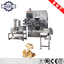 Fully automatic egg roll biscuit production line
