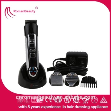Fast charge electric hair and beard clipper trimmer