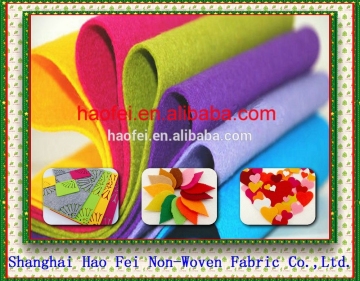 Colorful DIY Felt with Bright and rich Color