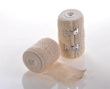 Cotton and Spandex Crepe Elastic Bandage