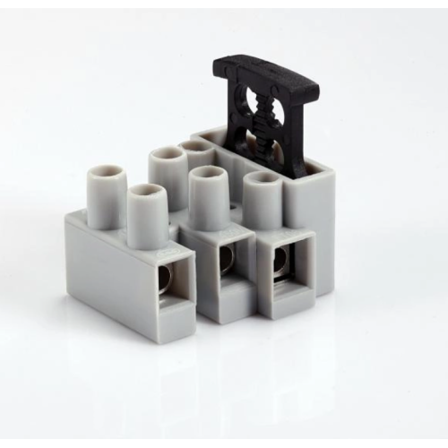 Conector terminal fusible de 3 polos