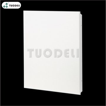 Tuile de plafond composite en laine minérale en aluminium