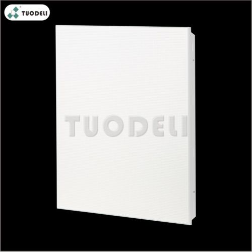 Tuile de plafond composite en laine minérale en aluminium