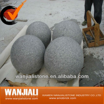 G654 Honed Garden Stone Ball
