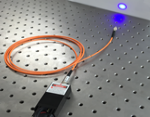 fiber coupled laser blue