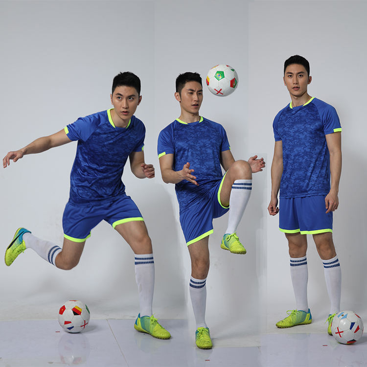 Wholesale Football Jersey Oem Soccer Team Wear Kids Soccer Shirts Set