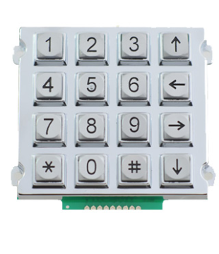 Factory price economical usb numeric keypad vandalproof ip65 stainless steel keyboard