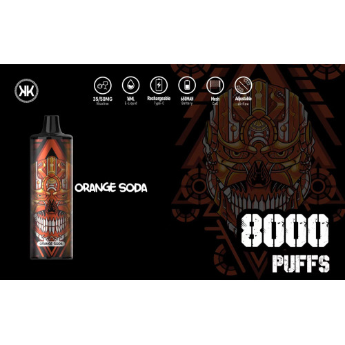 Logotipo personalizado 8000 Puff Energy Rechargable