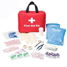 Emergency first aid kit for car travel