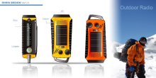 Sloar Outdoor Radio with flashlight