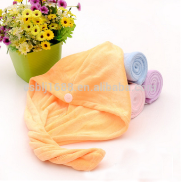 Microfiber Shower Caps Hair Dry Towel Bathroom Head Towel