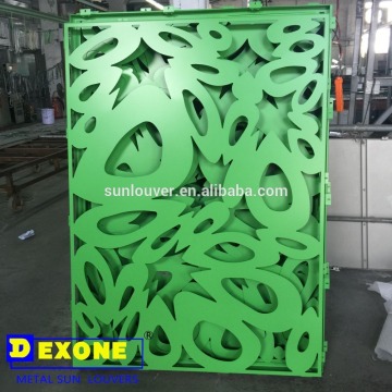 CNC building Exterior aluminum metal carved panel