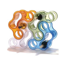 Distinctive Acrylic Champagne Display Holders, Lucite Wine Bottle Display