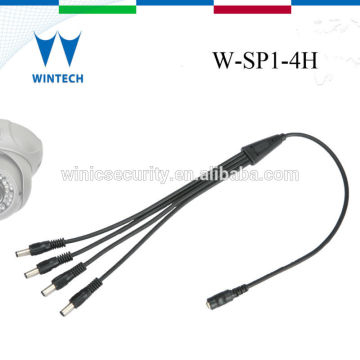 5.5*2.1mm power cable 1 to 4 way splitter