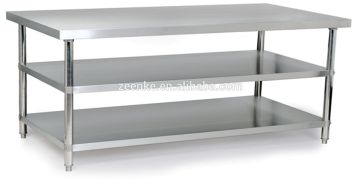 stainless steel work prep table