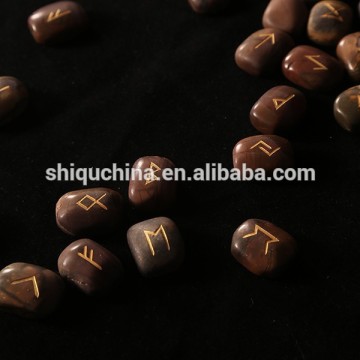 2015 hot sell birthday stone gift/ rune stone for wicca