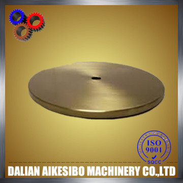 coated milling machining brass flat plate parts