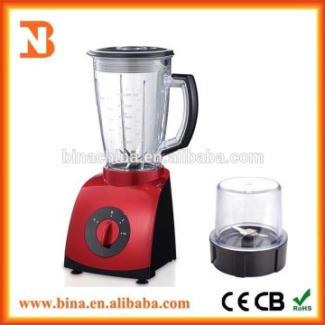 Hot selling food blender with plastic mill cup