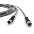 Cable gris de tipo M12 a 2M8 Y muy flexible