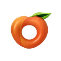 Itens de designer da série Peach swim ring fruit