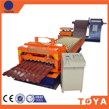 Hot sale glazed tile press and stone coated production line	/forming machine