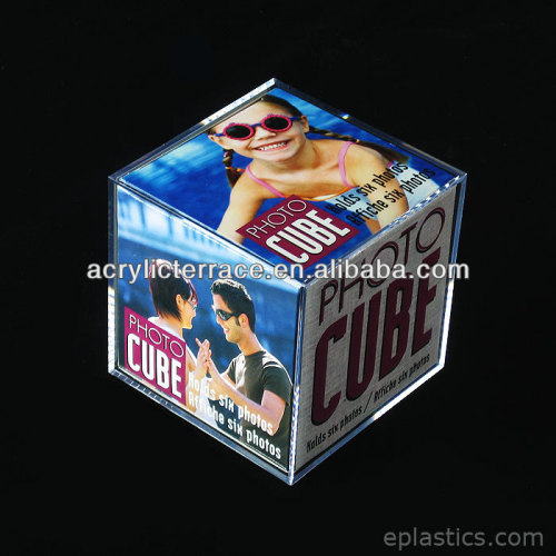 Acrylic Photo Cube Photo Frame Cube Home Gifts hg140106026