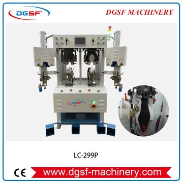 Back Part Forming Machine For Moccasin Shoes (PLC) LC-299P