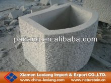 G603 pineappled stone trough