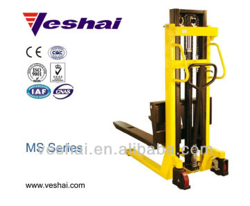 1 ton hand pump stacker VH-MS-100/20 manual hand stacker