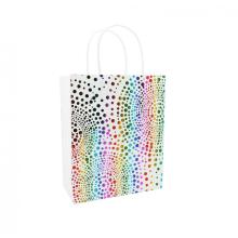COLORFUL POLKA DOTS PAPER GIFTBAG -0