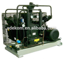 Medium pressure oil-free reciprocating air compressor