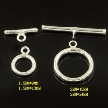 925 Sterling Silver Toggle Clasp for Jewelry Making: Enhancing Your Necklace Designs