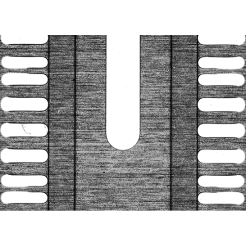 Quadratic Element Measure Picture for Etching Lead Frame