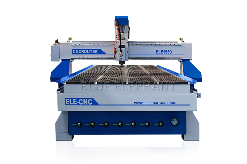 1550 CNC Engraving Cutting Machine Wood Milling CNC Router Customized 4.5kw Spindle